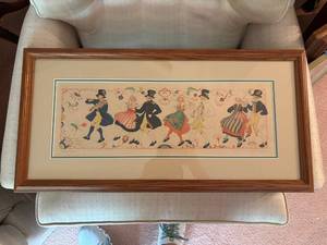 lot 103 image: Framed Art Print Masque by Aina Stenberg