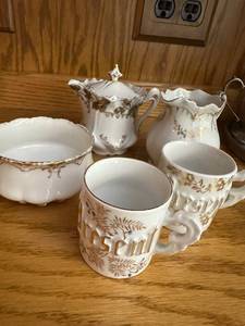 lot 164 image: Vintage Porcelain Tea Set Made in Germany