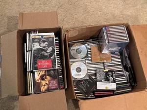 lot 186 image: Collection of Classical and Jazz Music CDs and DVDs