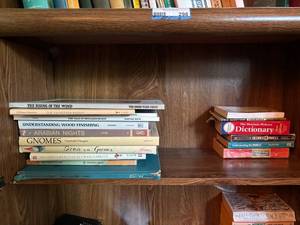 lot 263 image: Collection of Books Including Dictionaries and Classic Literature