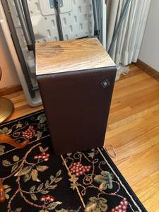 lot 291 image: JBL Decade 16 L16 Speaker with Wooden Finish