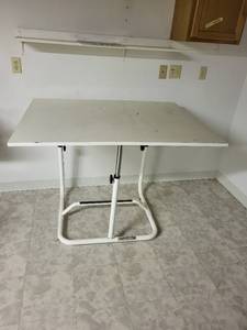 lot 306 image: Adjustable Drafting Table with Sturdy Base