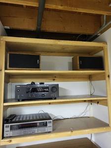 lot 311 image: Yamaha AV Receiver with JVC Compulink and Infinity Speakers