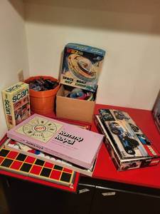 lot 328 image: Lot of Classic Board Games and Toys Including LEGO and Rummy Royal