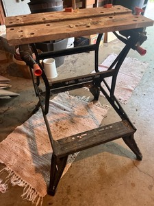 lot 421 image: Portable Folding Workbench Project Center