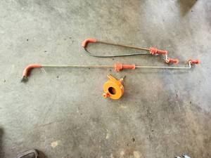 lot 56 image: Lot of 2 Manual Drain Cleaners with Flexible Snakes