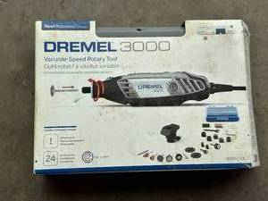 lot 81 image: Dremel 3000 Variable Speed Rotary Tool with Accessories