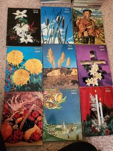 lot 96 image: Collection of 12 Vintage Ideals Magazine Issues