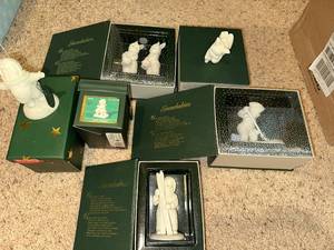 lot 146 image: Collection of Snowbabies Figurines in Original Boxes