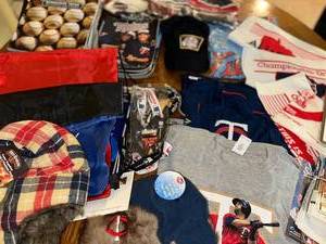 lot 150 image: Assorted Twin Season Ticket Holder Promotional Game Baseball Merchandise Collection