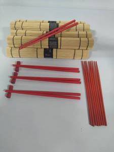 lot 79 image: Bamboo Placemats & Wood Chopsticks