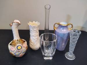lot 60 image: Lot of Asst Vases