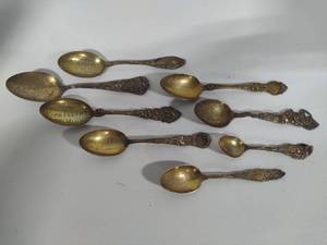 lot 101 image: Sterling Silver Spoons