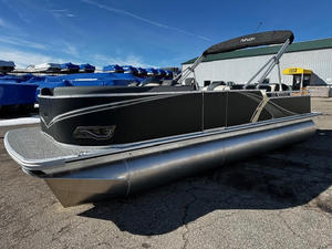 lot 8 image: New 2025 Avalon 2385 Versatile Rear Bench, Mercury 115 HP Command Thrust