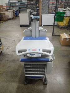 lot 68 image: Rubbermaid&nbsp9M38RXD35 Medical Cart  will need large vehicle for removal  62 x 27 x 27