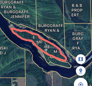 11 acres of Islands on Mississippi River