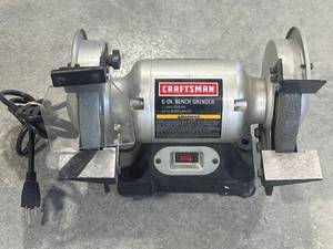 lot 27 image: Craftsman 6 Bench Grinder
