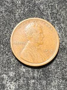 lot 61 image: 1913-D US WHEAT CENT VF