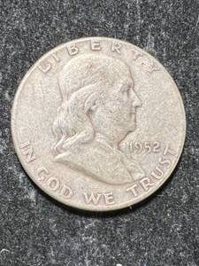 lot 66 image: 1952 US FRANKLIN HALF DOLLAR