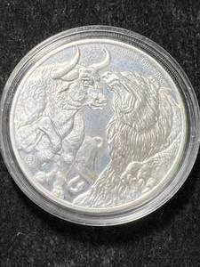 lot 70 image: 1 TROY OZ .999 FINE SILVER 2022 TOKELAU ROUND IN AIRTITE