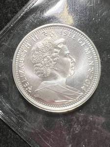 lot 99 image: 1 TROY OZ .999 FINE SILVER ANGEL ROUND WITH CERTIFICATE