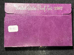 lot 106 image: 1987 US PROOF SET