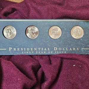 lot 24 image: 2-Presidential Dollar Sets
