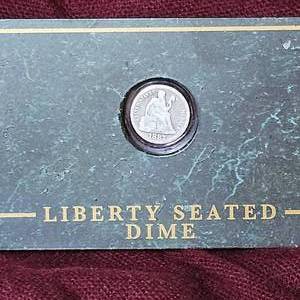 lot 34 image: 1887 Liberty Seated Dime