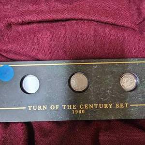 lot 4 image: Turn of the Century Coin Set