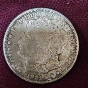 lot 82 image: 1921 S Morgan Silver Dollar