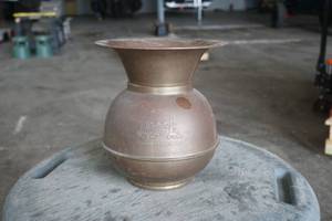 Vintage Union Pacific Railroad Spittoon