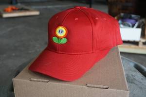 lot 46 image: NEW (8ct) Red Hats-baseball style