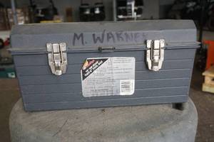lot 54 image: Tool Box & Contents Sensor Testers