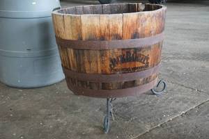 Jack Daniels Whisky Barrel & Stand