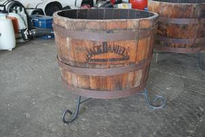 lot 70 image: Jack Daniels Whisky Barrel & Stand