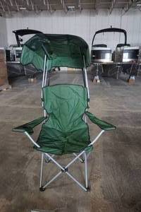 lot 76 image: Lawn Chair with Canopy