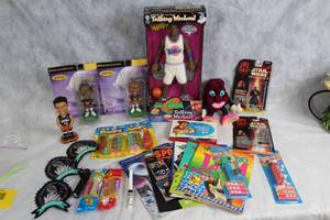 lot 64Y image: Collection of Vintage and Classic Toys - Bobbleheads, Star Wars Figures, and More