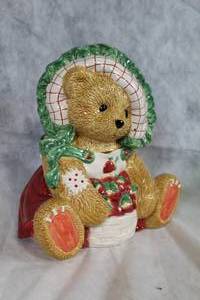 lot 148 image: Cherished Teddies 1995 Priscilla Hillman Ceramic Cookie Jar