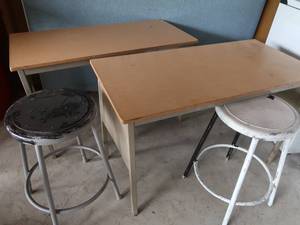 lot 54 image: TABLES  STOOLS