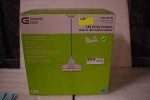 lot 12 image: LED Utility Pendant