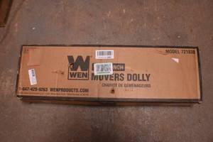 lot 55 image: WEN 721830 1320-Pound Capacity 18-by-30-Inch Hardwood Movers Dolly, 2-Pack