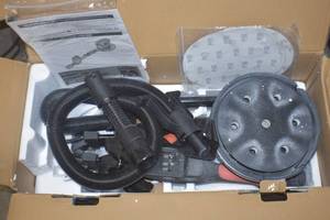 lot 67 image: WEN 20409 20V Max Variable Speed Cordless Brushless Drywall Sander with 5.0 Ah Battery and Charger