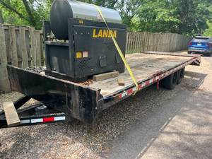 2020 24ft Flatbed Deckover Equipment Trailer
