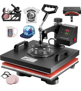 Lya Vinyl 5-In-1 Heat Press Machine - 12"x15"