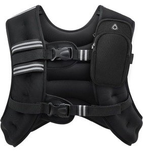 lot 20 image: Zelus 16lb Black Weighted Vest