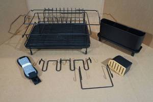 lot 100 image: Dish Drying Rack - 16x12.5