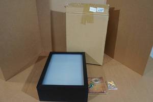 lot 105 image: Large Shadow Box Frame - 12x17x5 - Black