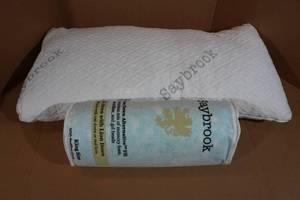 lot 130 image: Saybrook Shredded Memory Foam Adjustable Pillow - King