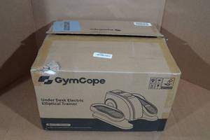 lot 136 image: Gymcope Under Desk Electric Elliptical Trainer
