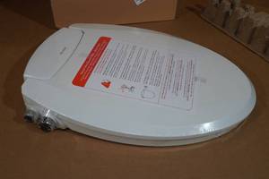 lot 140 image: Brondell Non-Electrical Bidet Toilet Seat